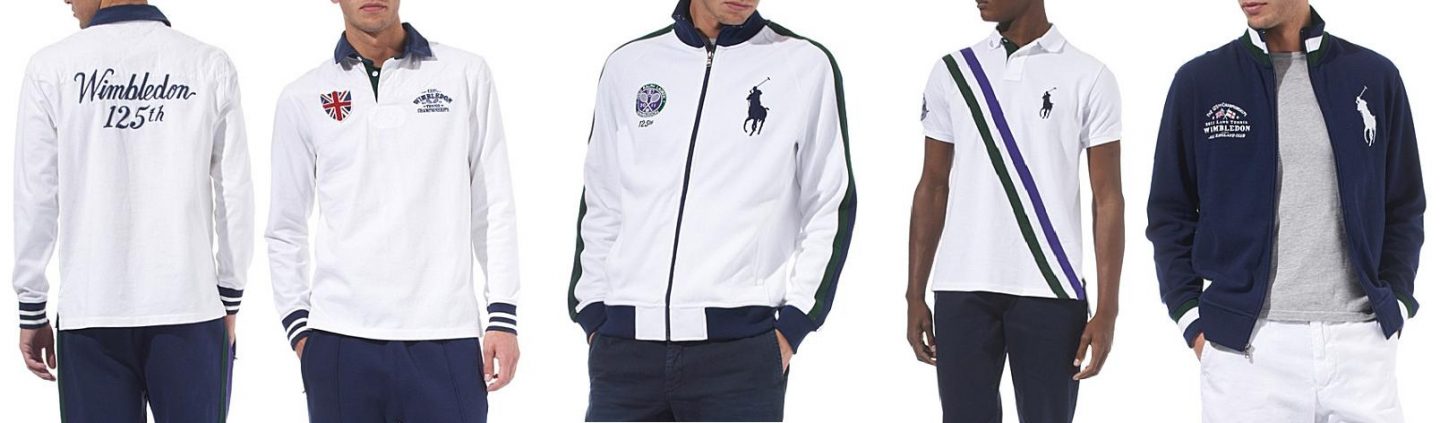 Men’s collection commemorates Wimbledon 125 years’ anniversary